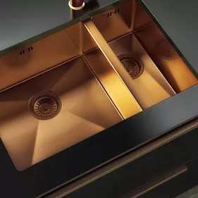 1.5 Bowl Kitchen Sinks