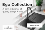 Reginox Ego Collection:  the perfect balance between quality, design & price